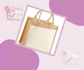 Jute Bag with Front Pocket
