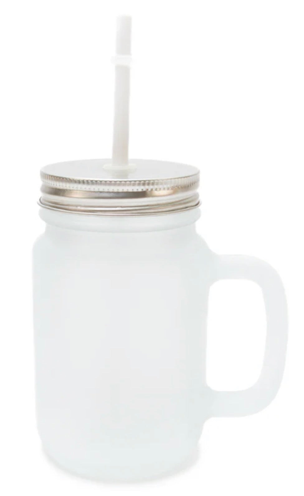 350ml Frosted Glass Sublimation Mason Jar