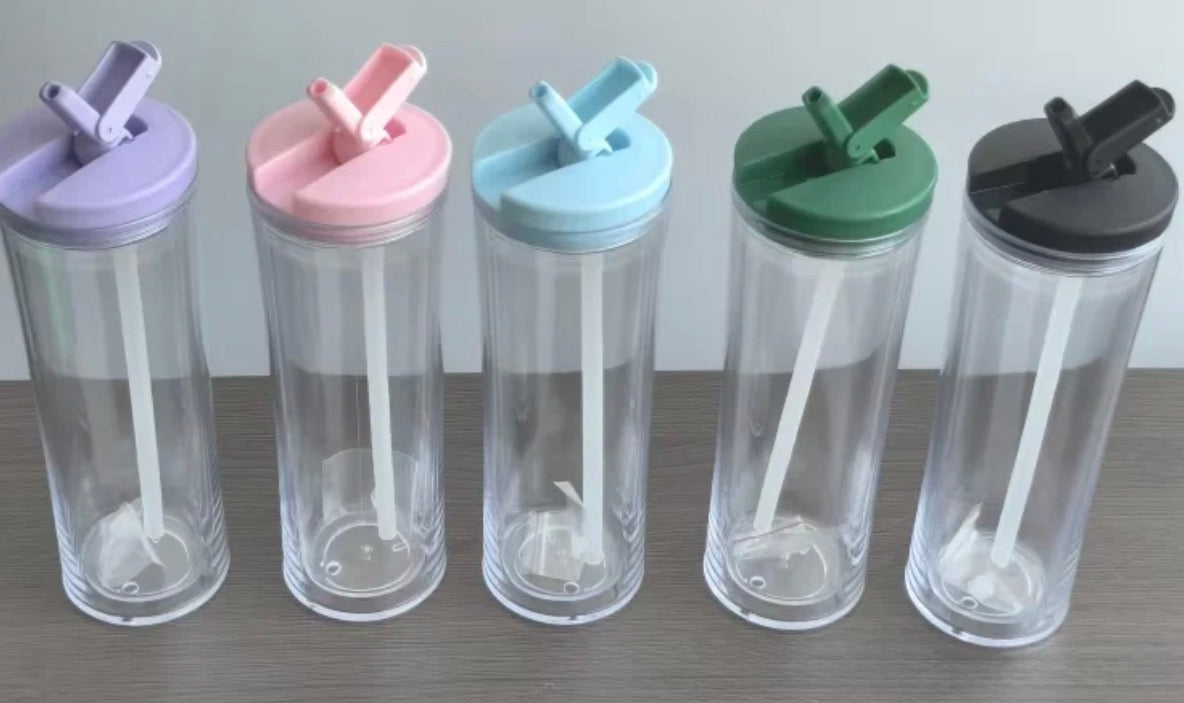 20oz Snow Globe Gym Tumbler
