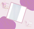 750ml Skinny Frosted Glass Tumbler