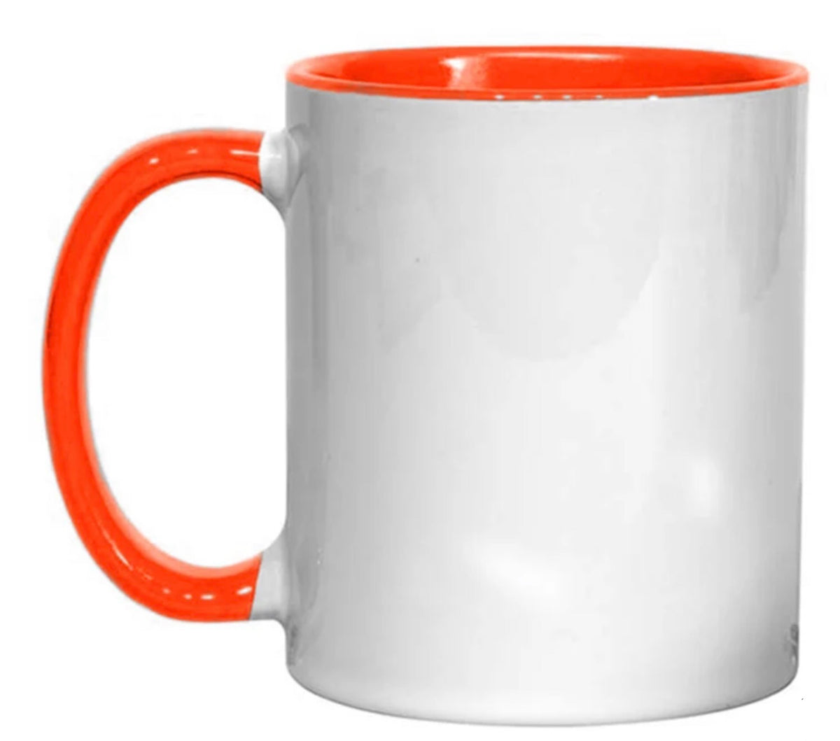 11oz Ceramic Sublimation Mug with Coloured Inside