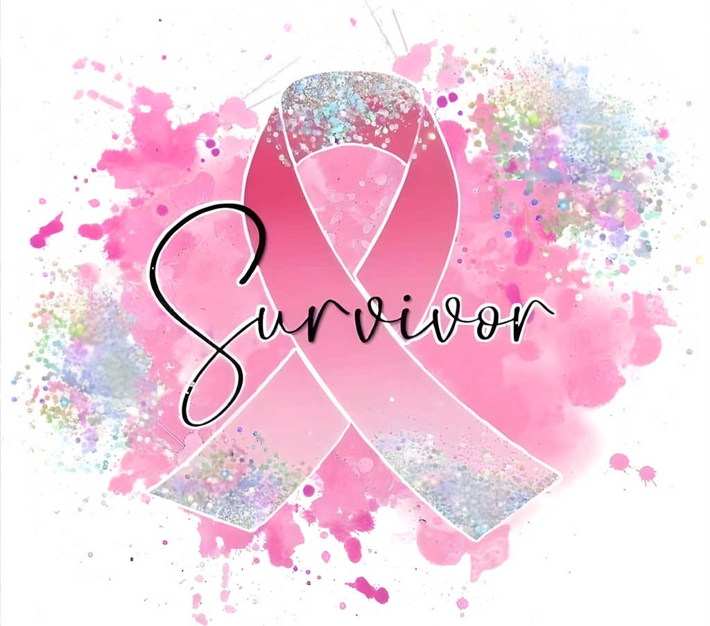 Breast Cancer Awareness 20oz Stainless Steel Sublimation Tumbler