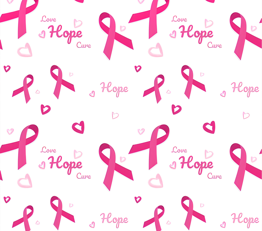 Breast Cancer Awareness 20oz Stainless Steel Sublimation Tumbler