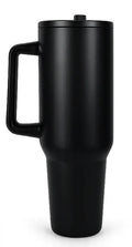 40oz Big Sip Stainless Steel Stanley Style Tumbler  - With Plastic Handle