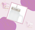350ml Frosted Glass Sublimation Mason Jar