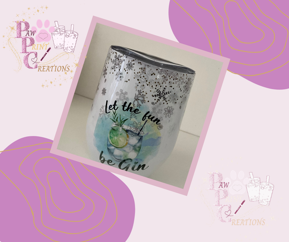Stemless Stainless Steel Wine Tumbler