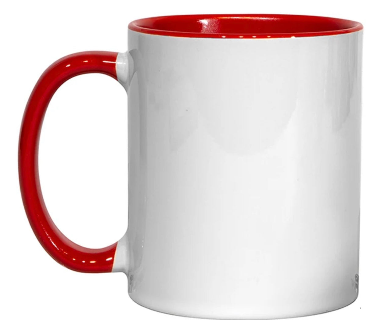 11oz Ceramic Sublimation Mug with Coloured Inside
