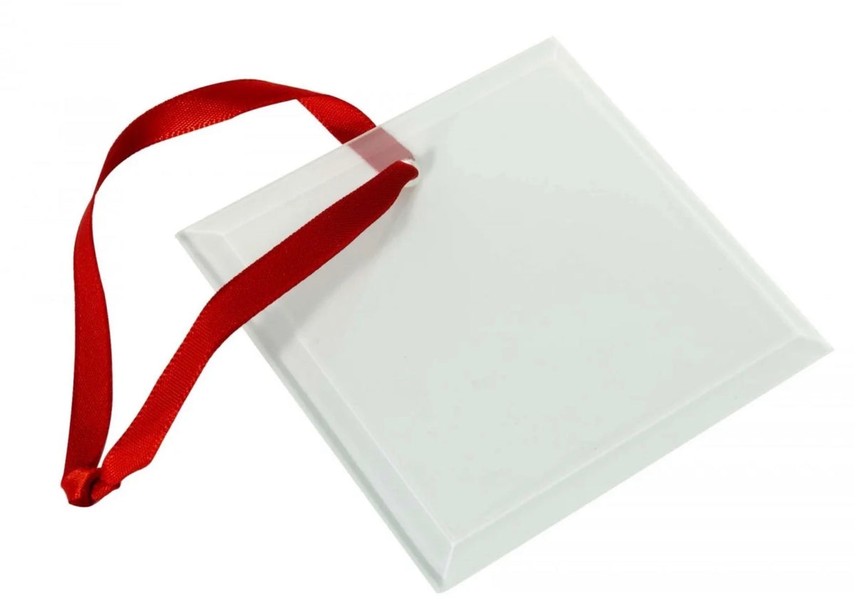 Glass Sublimation Hanging Decoration