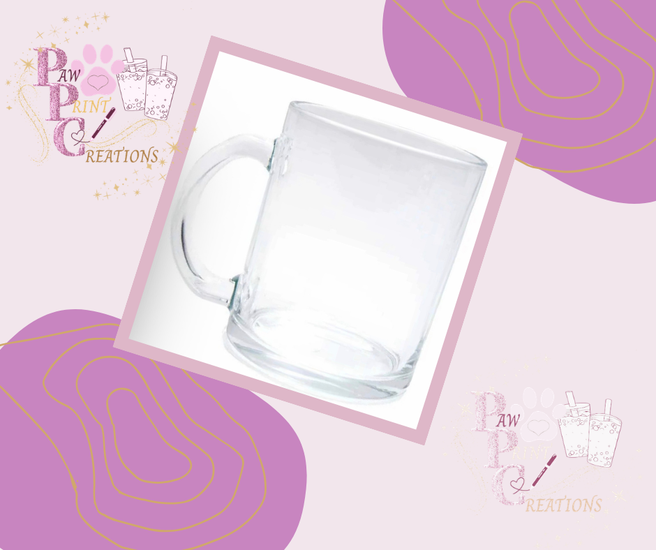11oz Glass Sublimation Mug