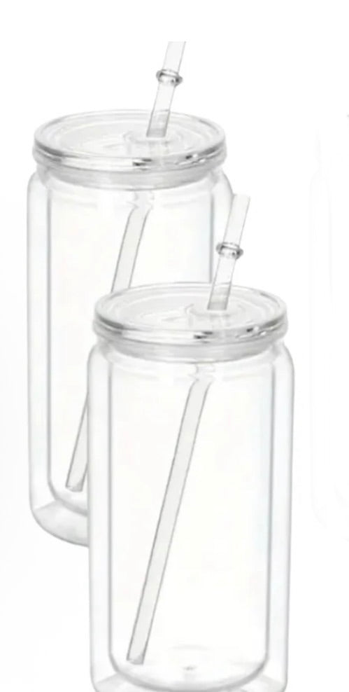 16oz Acrylic Snow Globe Tumber