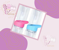 10oz Acrylic Flip Lid Snow Globe Tumbler