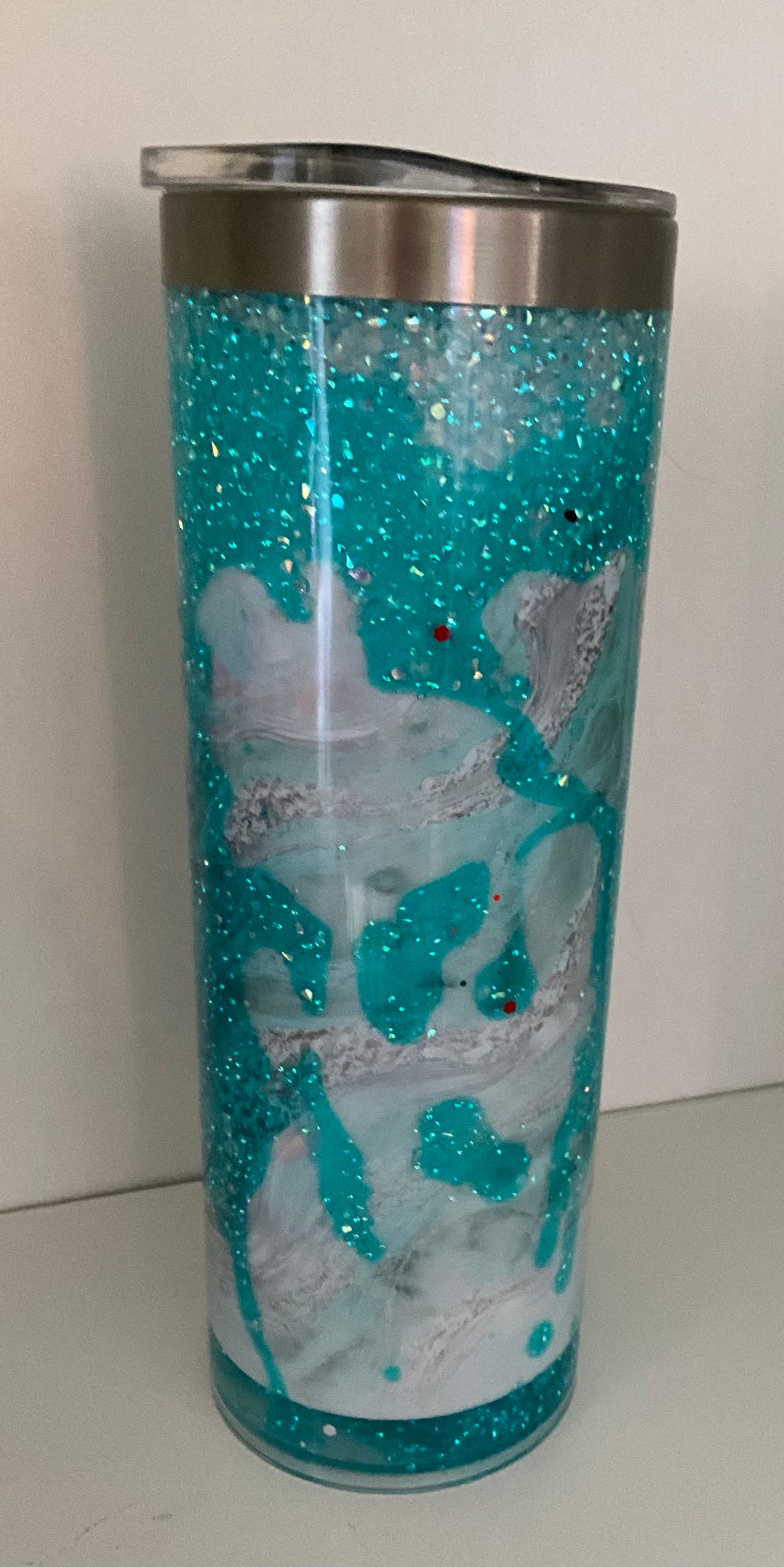 20oz Storyboard Sublimation Snow Globe Tumbler