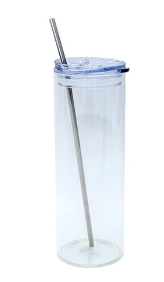 750ml Skinny Glass Tumbler