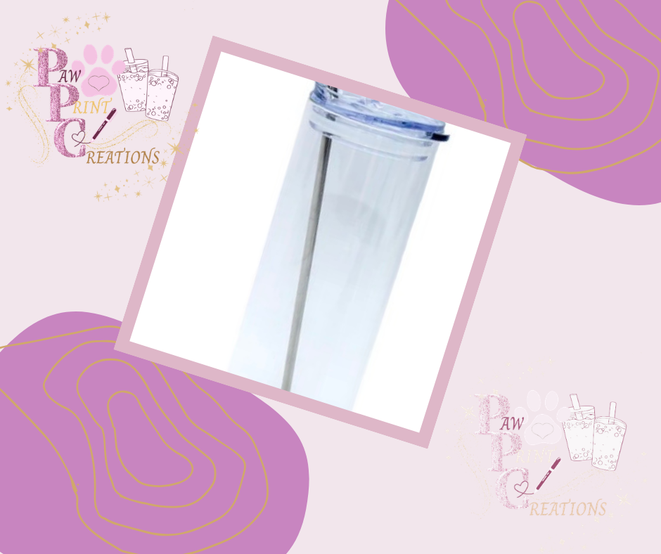 750ml Skinny Glass Tumbler