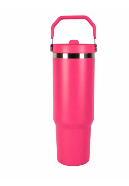 30oz Sublimation Stainless Steel Stanley Style Tumbler