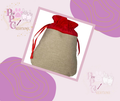 Small Linen Gift Bag