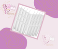 24oz Reusable Clear Plastic Glitter Cups