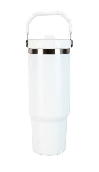 30oz Sublimation Stainless Steel Stanley Style Tumbler