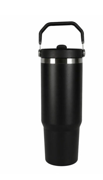 30oz Sublimation Stainless Steel Stanley Style Tumbler