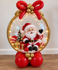 Santas Festive Christmas Globe