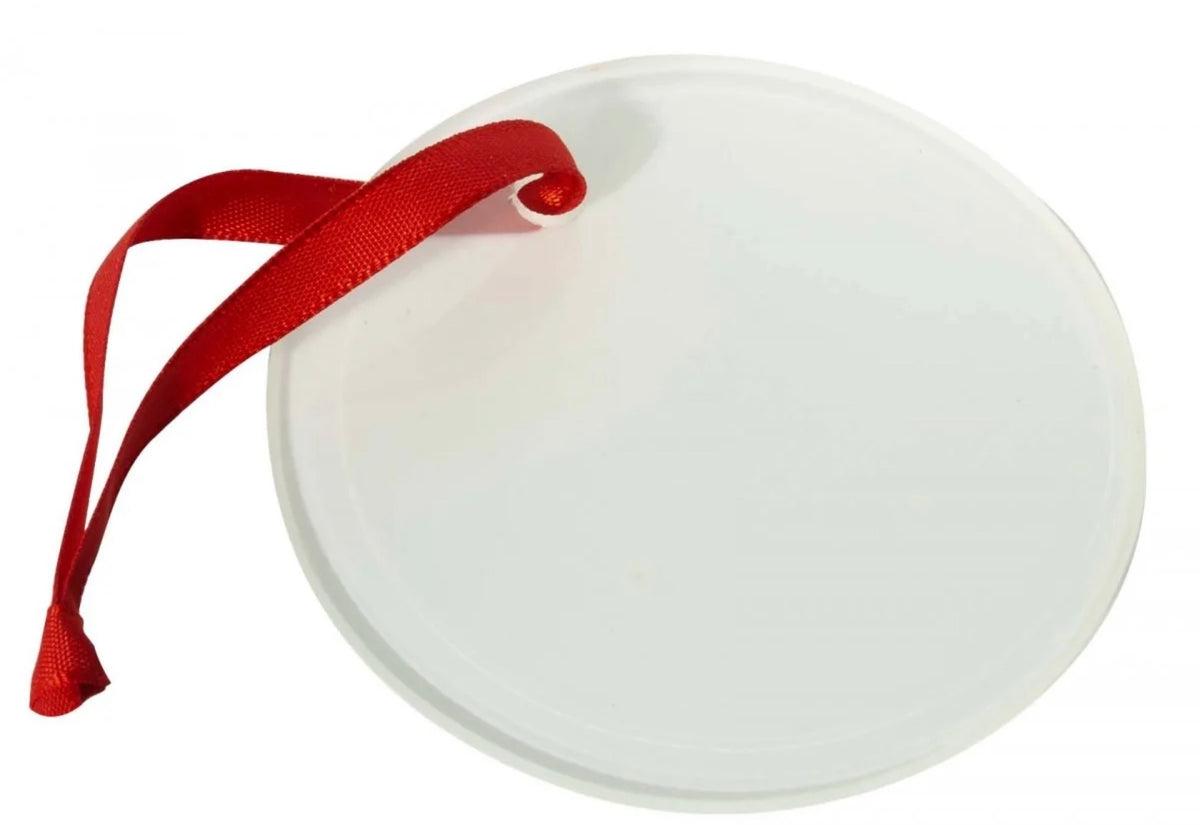 Glass Sublimation Hanging Decoration