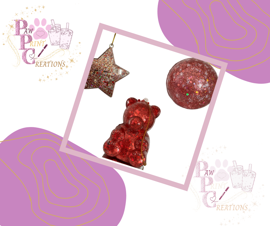 Shaped Plastic Hanging Decorations