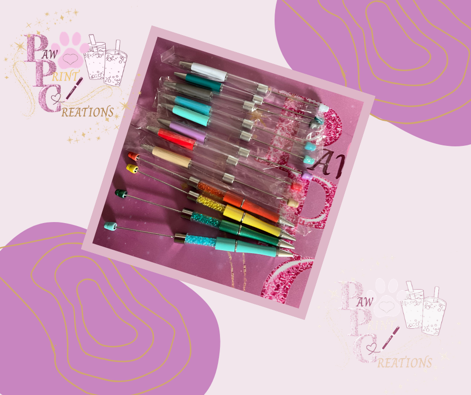 Snow Globe Beadable Pens
