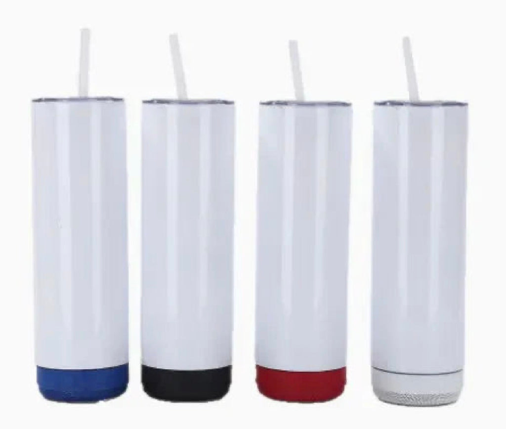 20oz Sublimation Stainless Steel Bluetooth Speaker Tumbler