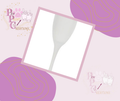 Frosted Glass Champagne Flute