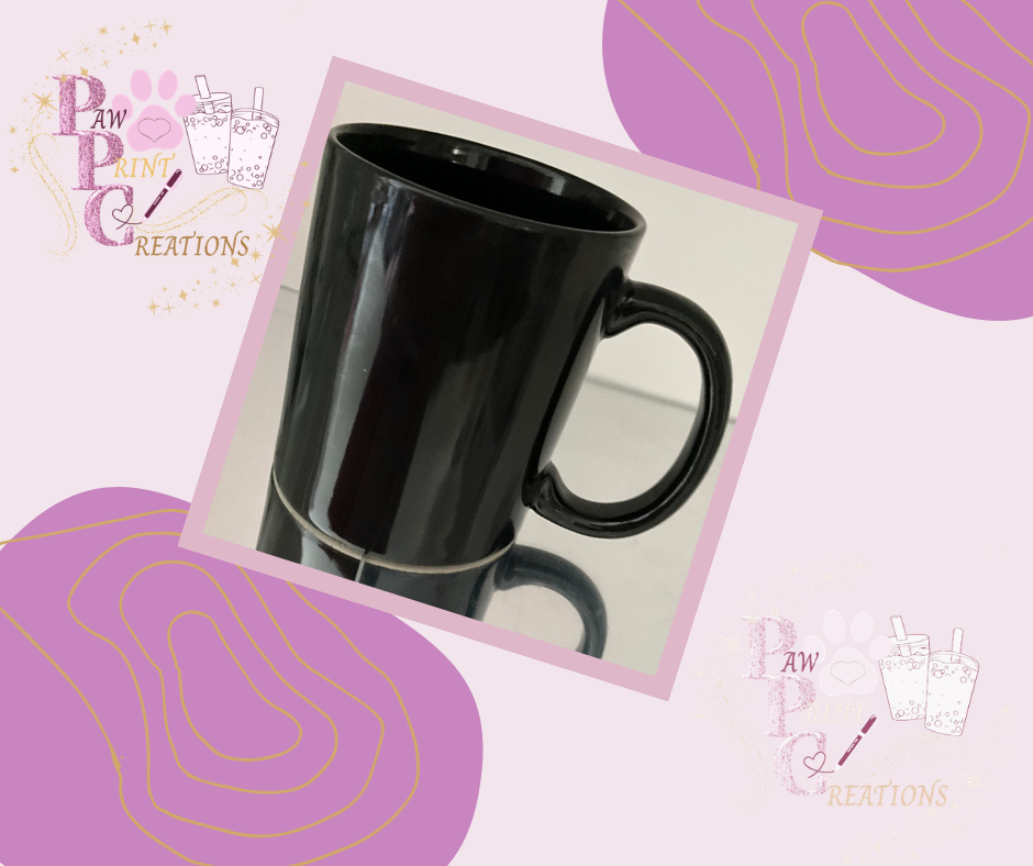 11oz Black Ceramic Mug