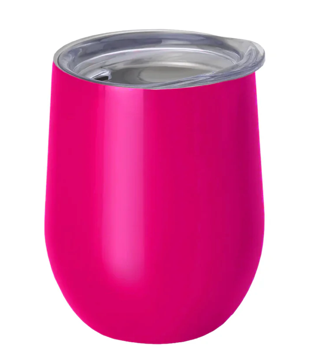 Stemless Stainless Steel Wine Tumbler