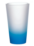 17oz Colour Gradient Sublimation Cone Glass