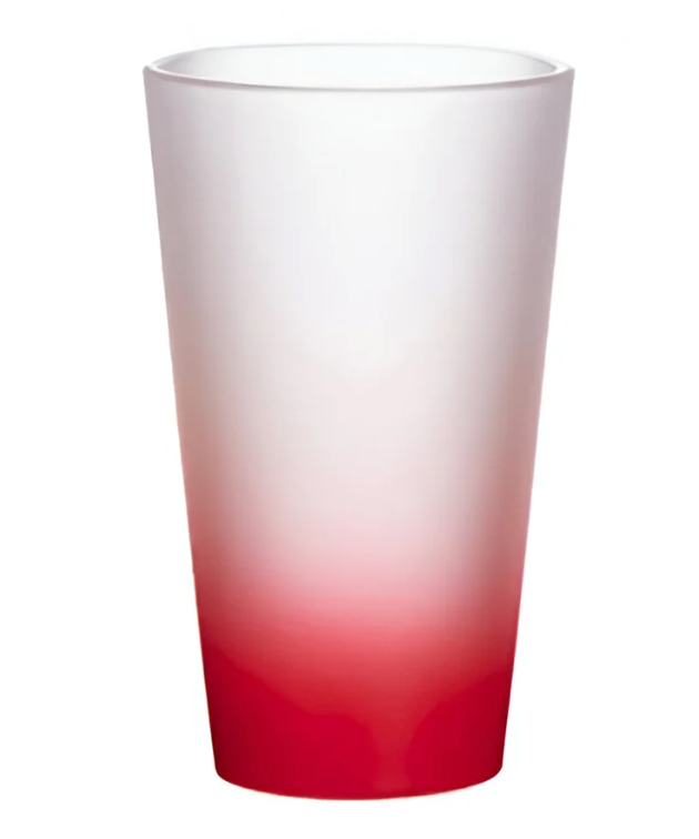 17oz Colour Gradient Sublimation Cone Glass